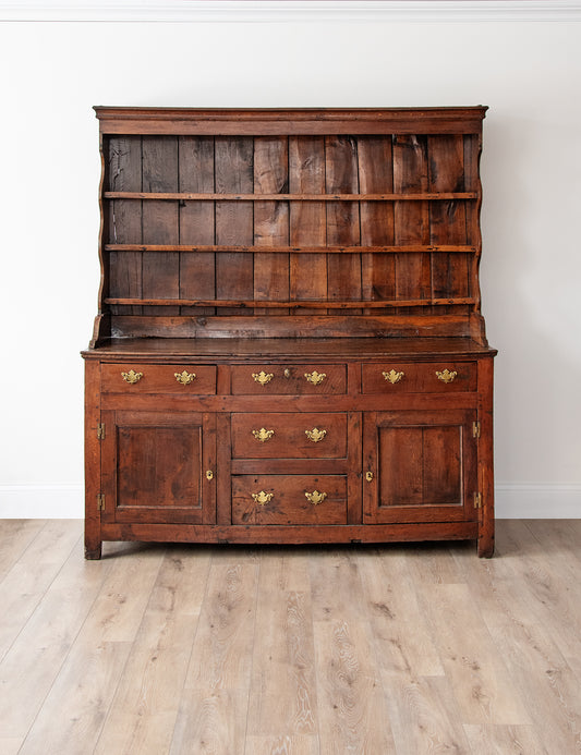 Antique 1760 Oak Welsh Dresser