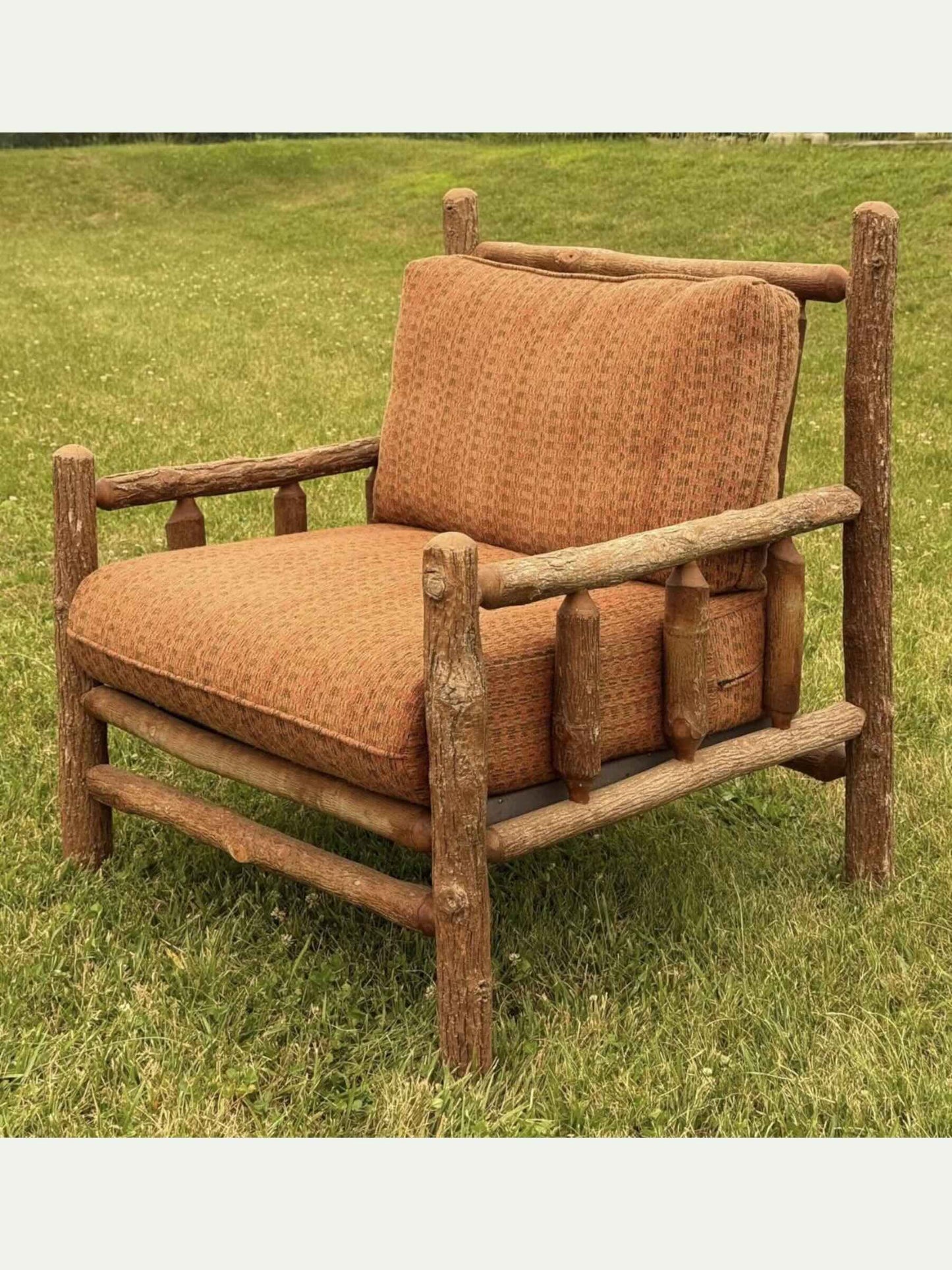 Set of Four Old Hickory "Old Faithful" Great Room Lounge Chairs