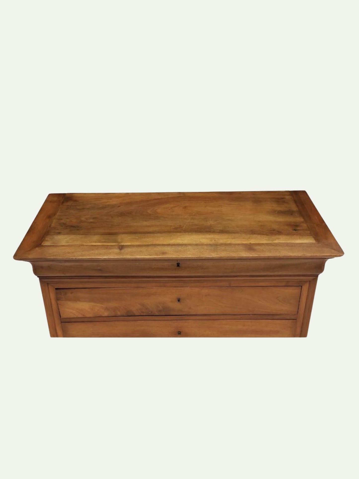 French Louis Philippe Period Burled Walnut Commode | 1840–1860