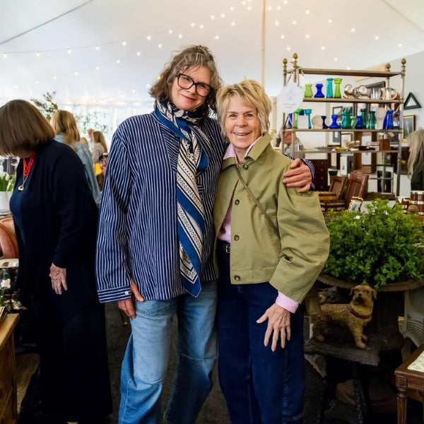 kim faison at the ticking tent