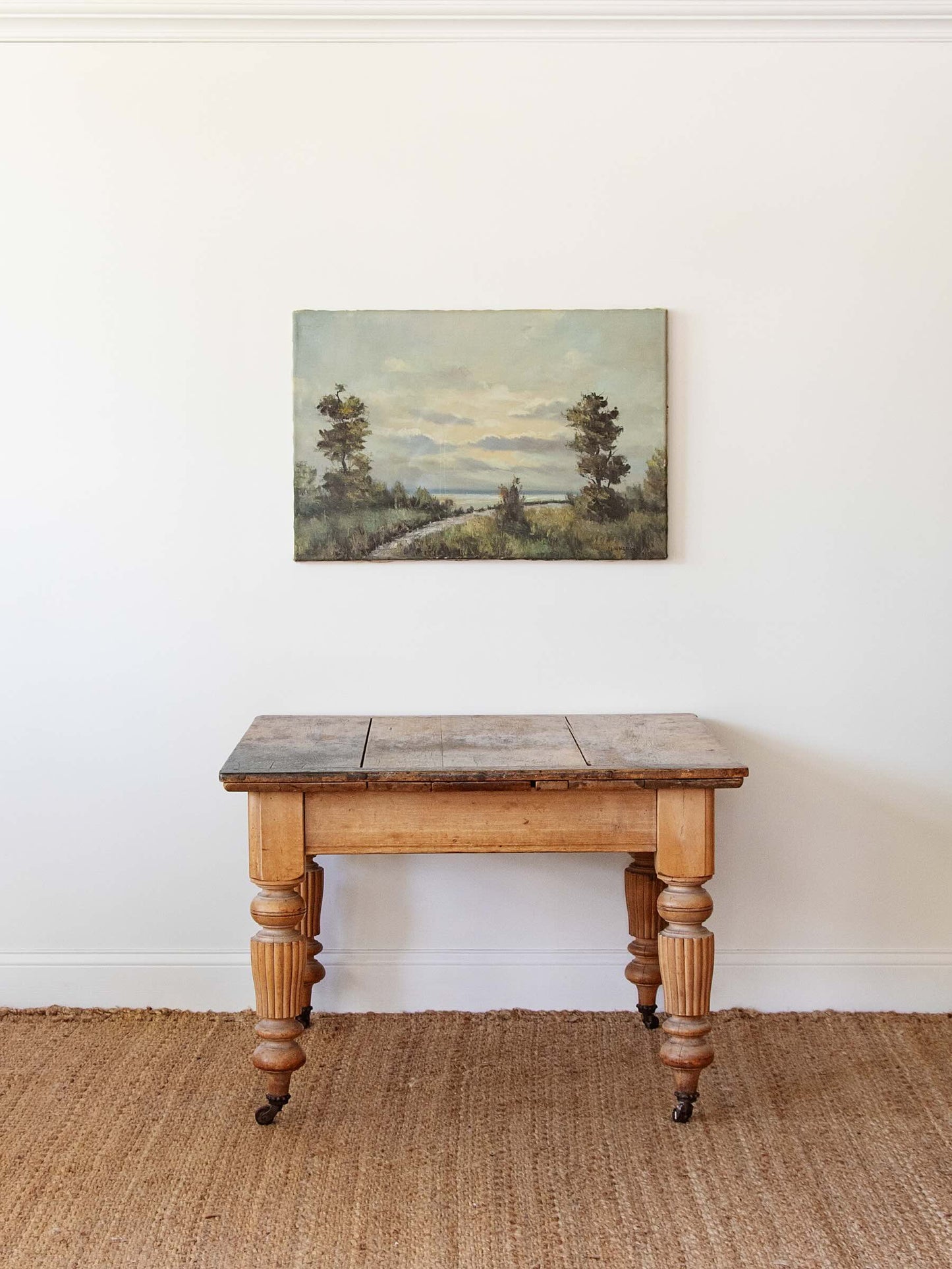1850s French Provincial Pine Farmhouse - Extendable Dining Table