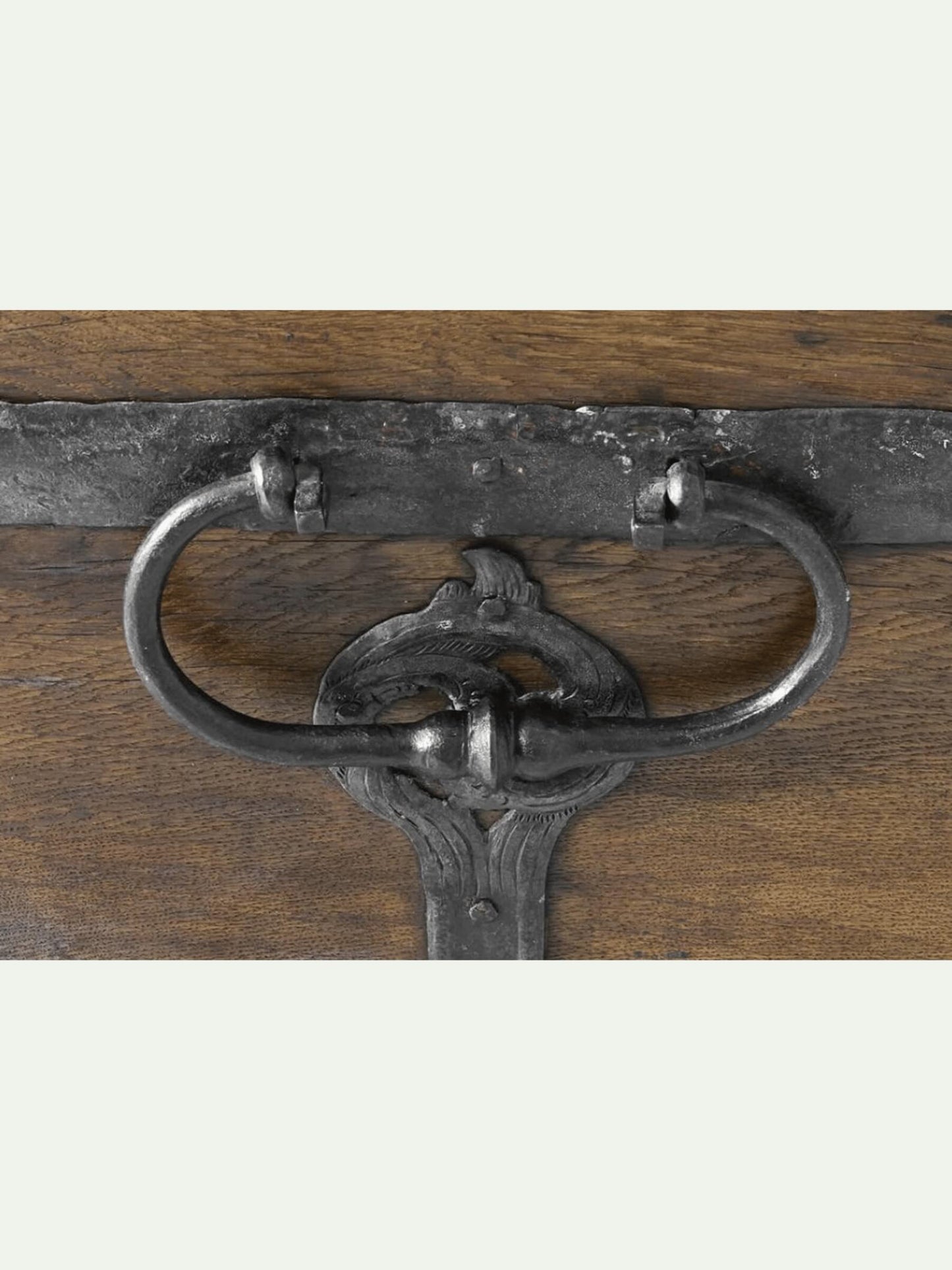 18th-Century Baroque Dome-Top Bridal Trunk with Original Key | Denmark