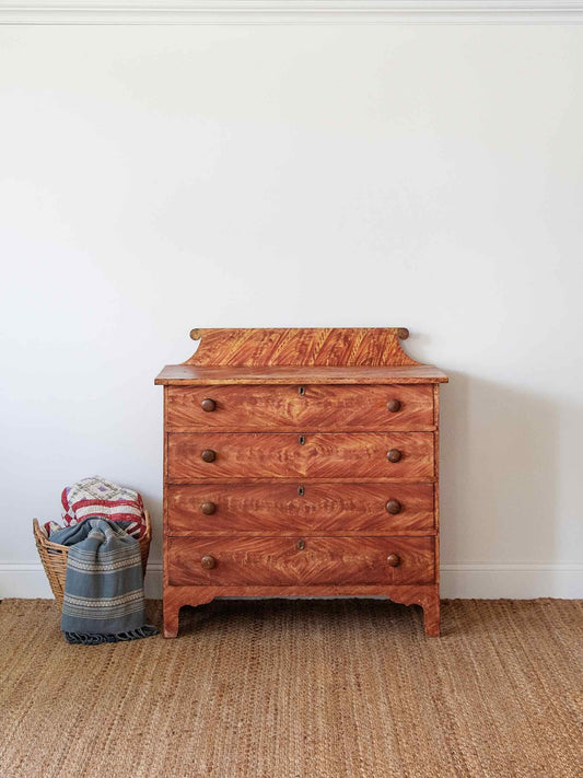 wooden chest of drawers