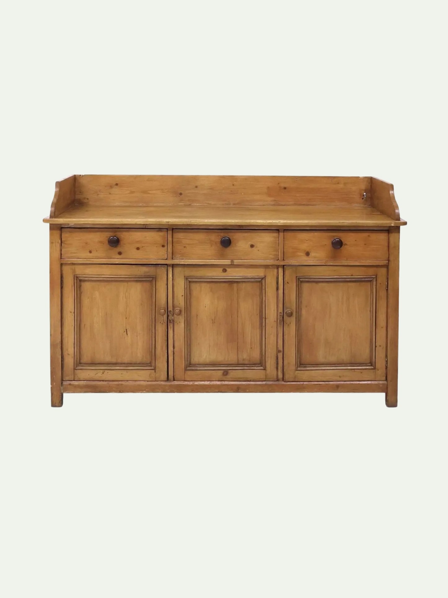 19th Century Scottish Victorian Pine Dresser Base / Sideboard