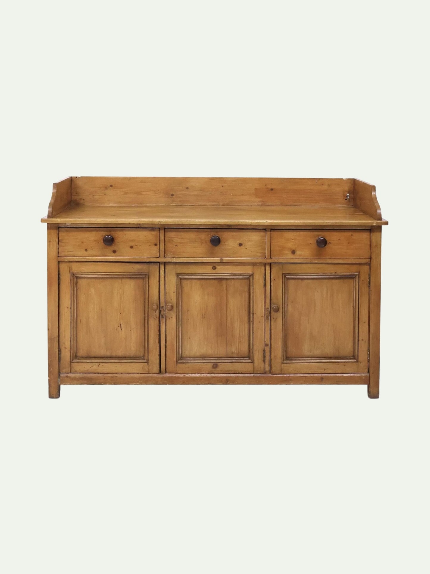 19th Century Scottish Victorian Pine Dresser Base / Sideboard