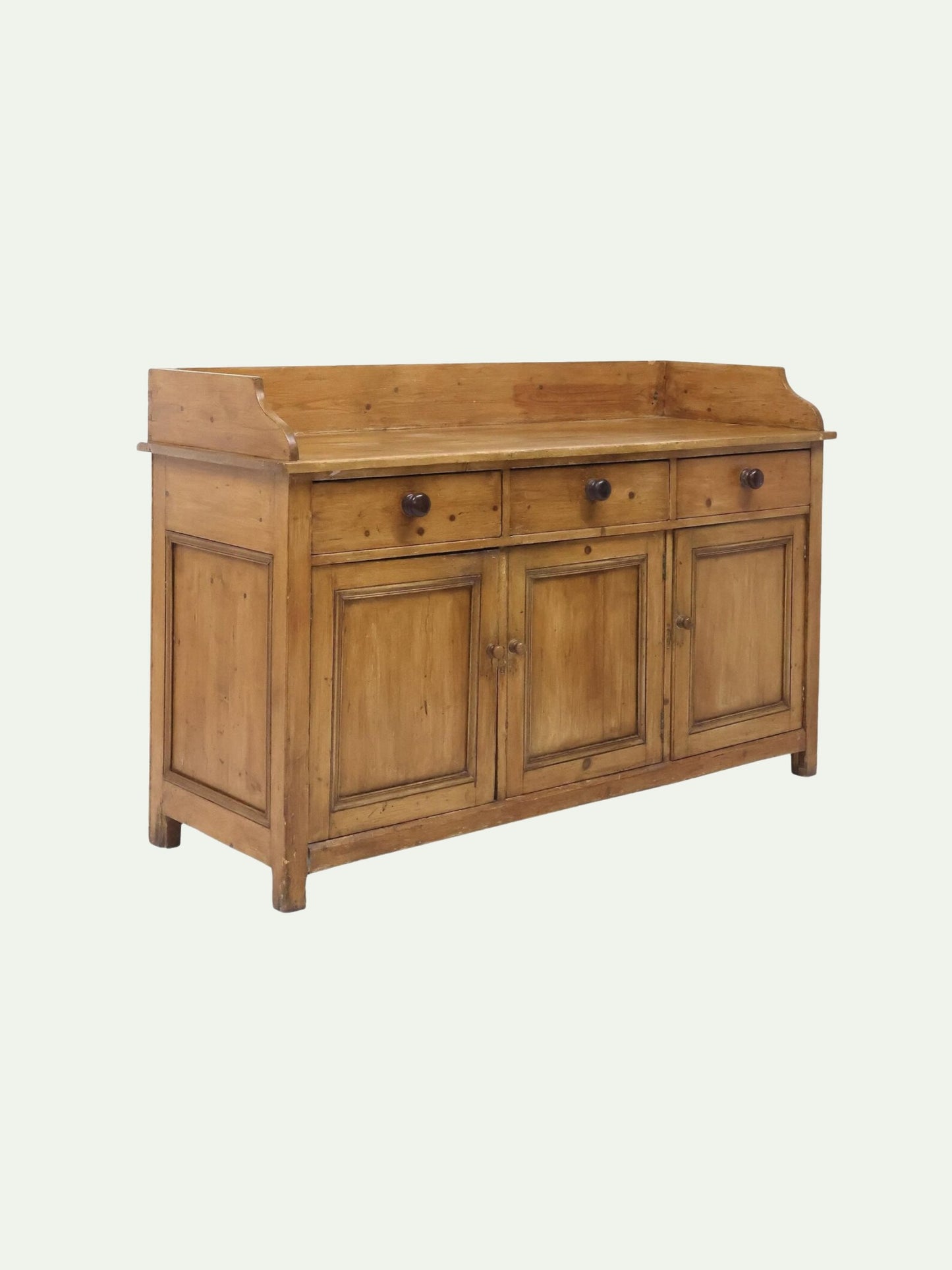 19th Century Scottish Victorian Pine Dresser Base / Sideboard