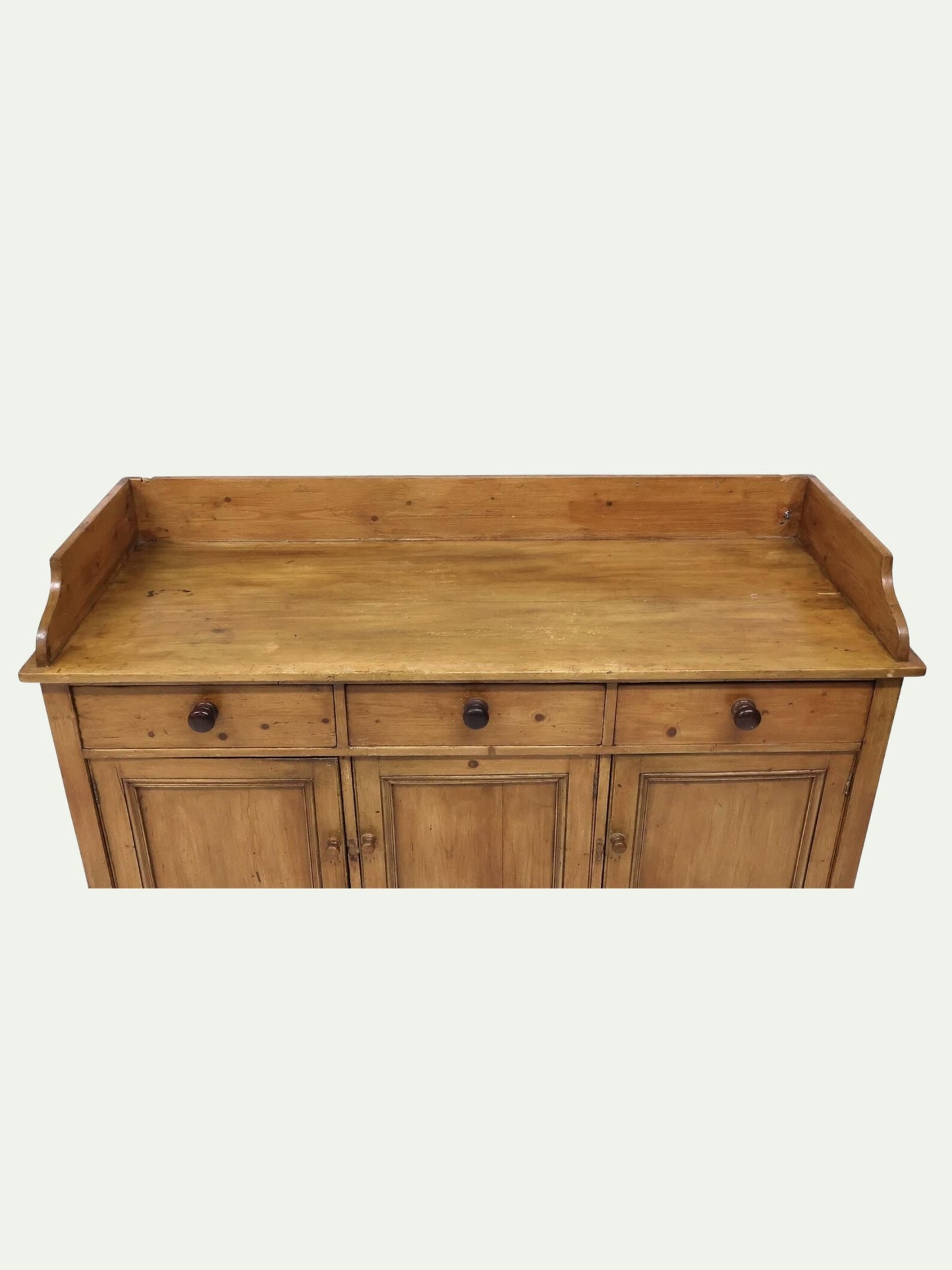 19th Century Scottish Victorian Pine Dresser Base / Sideboard