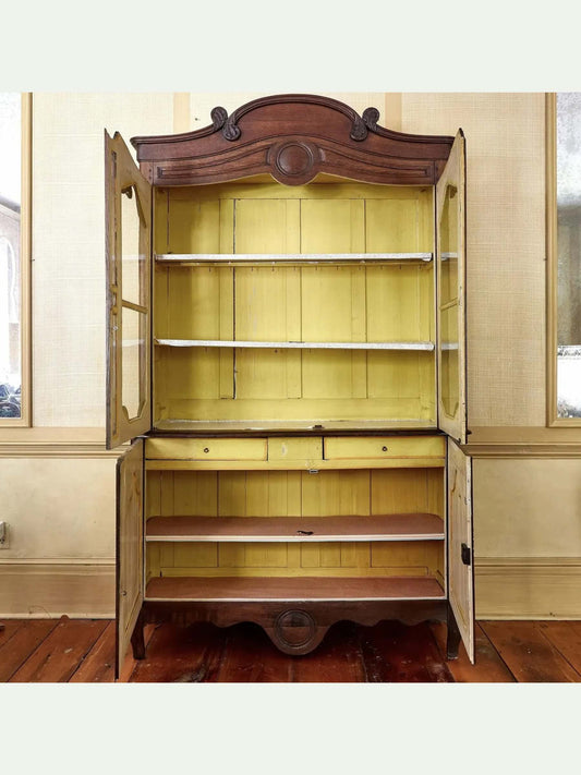 Antique French Louis XV Provincial Oak Buffet à Deux Corps | ca. 1750–1780