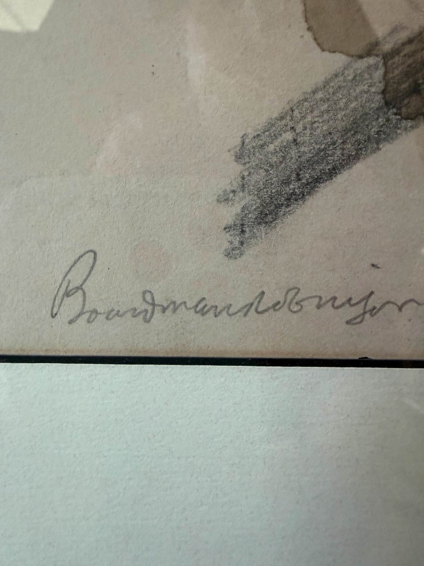 Antique Illustration | Woman Figural by Boardman Robinson (signed)
