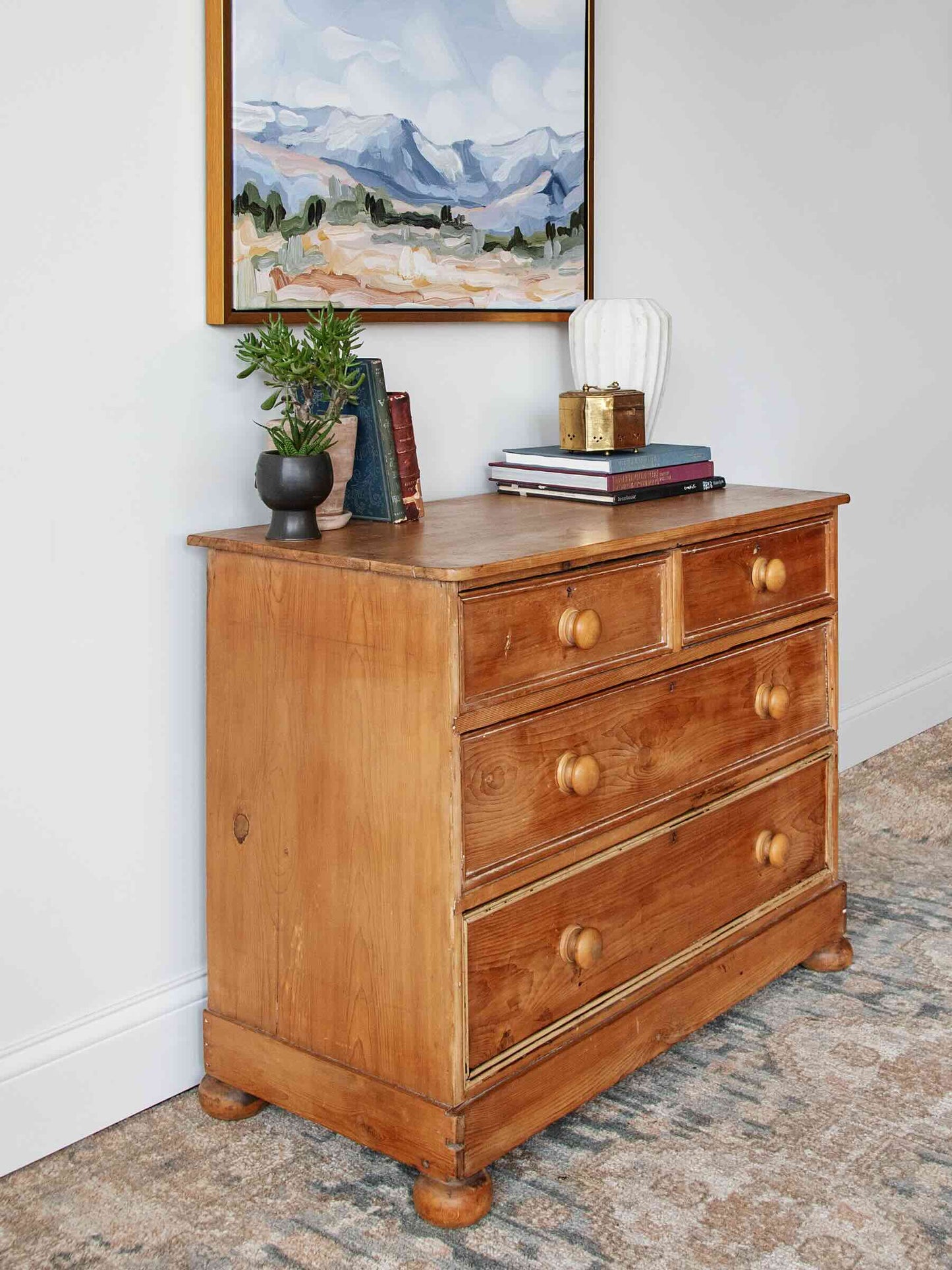 Antique Pine Chest of Drawers | ca. 1850s