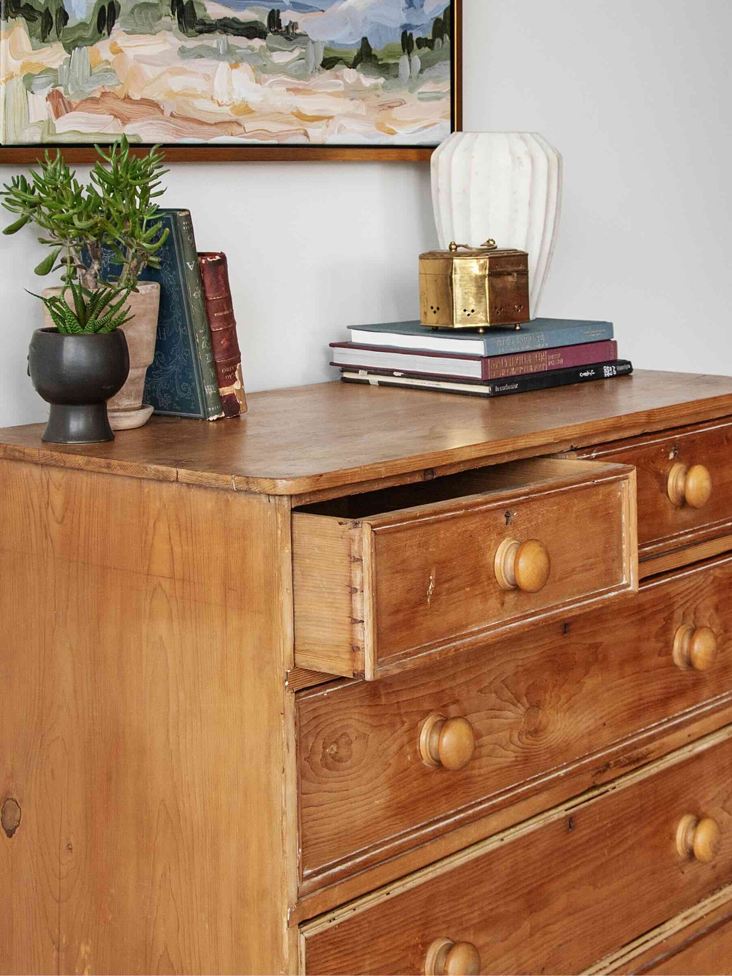 Antique Pine Chest of Drawers | ca. 1850s