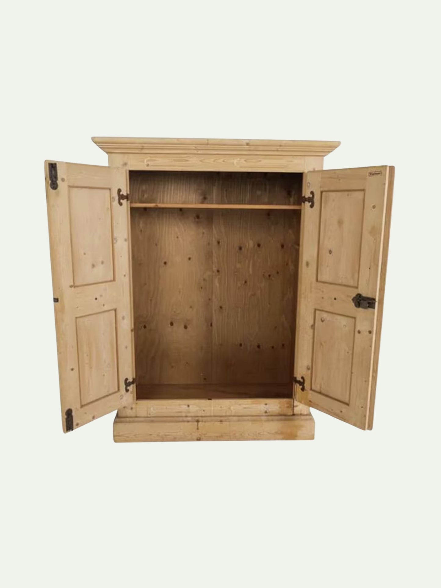 Austrian Pine Farmhouse Wardrobe Cabinet by Voglauer