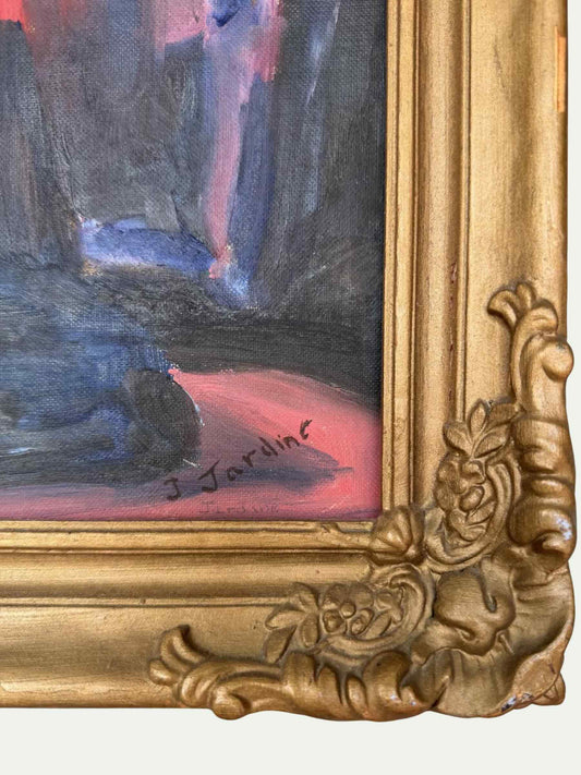 Bold Still Life Oil on Board | signed Joan Jardine