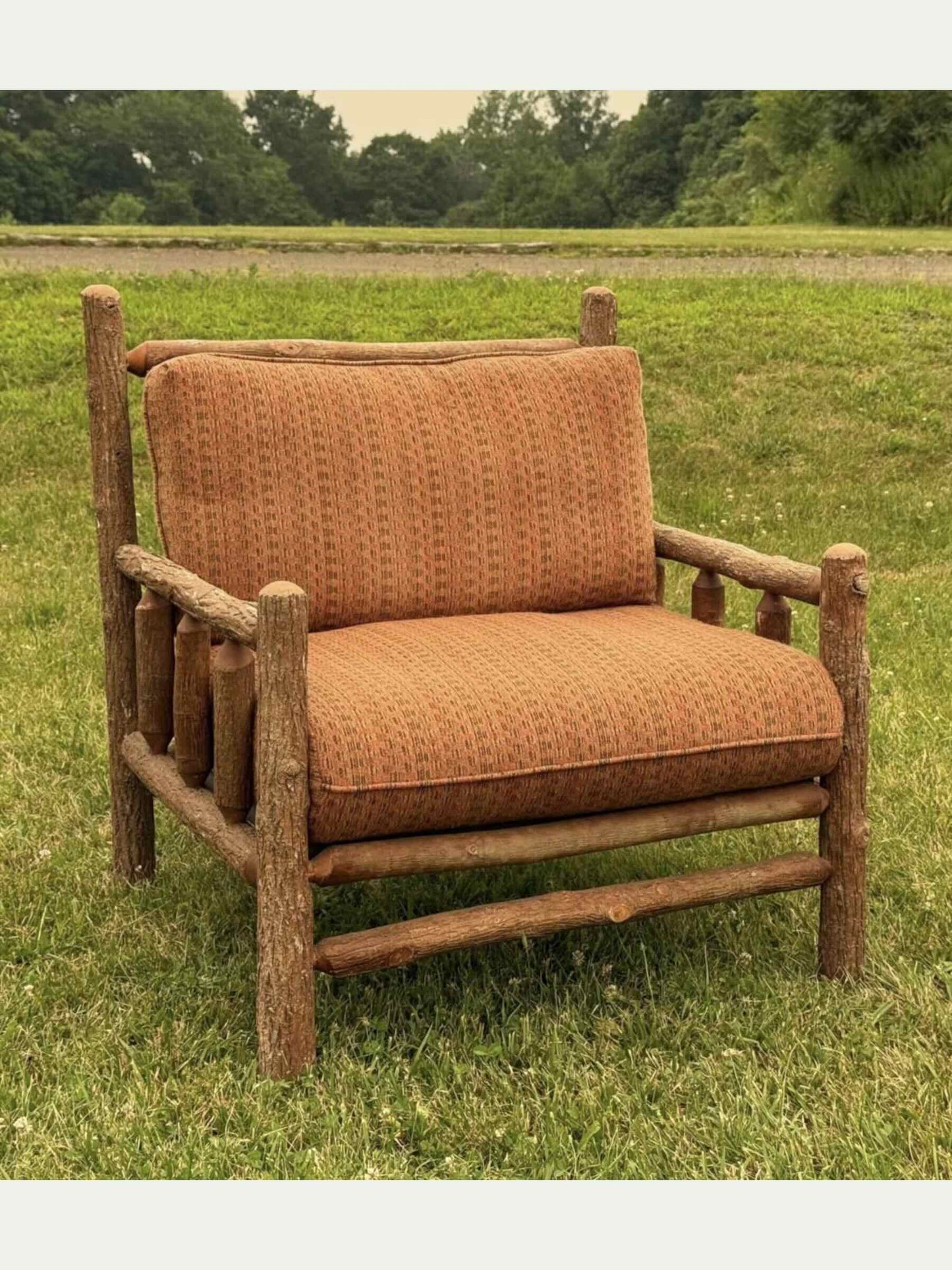 Set of Four Old Hickory "Old Faithful" Great Room Lounge Chairs