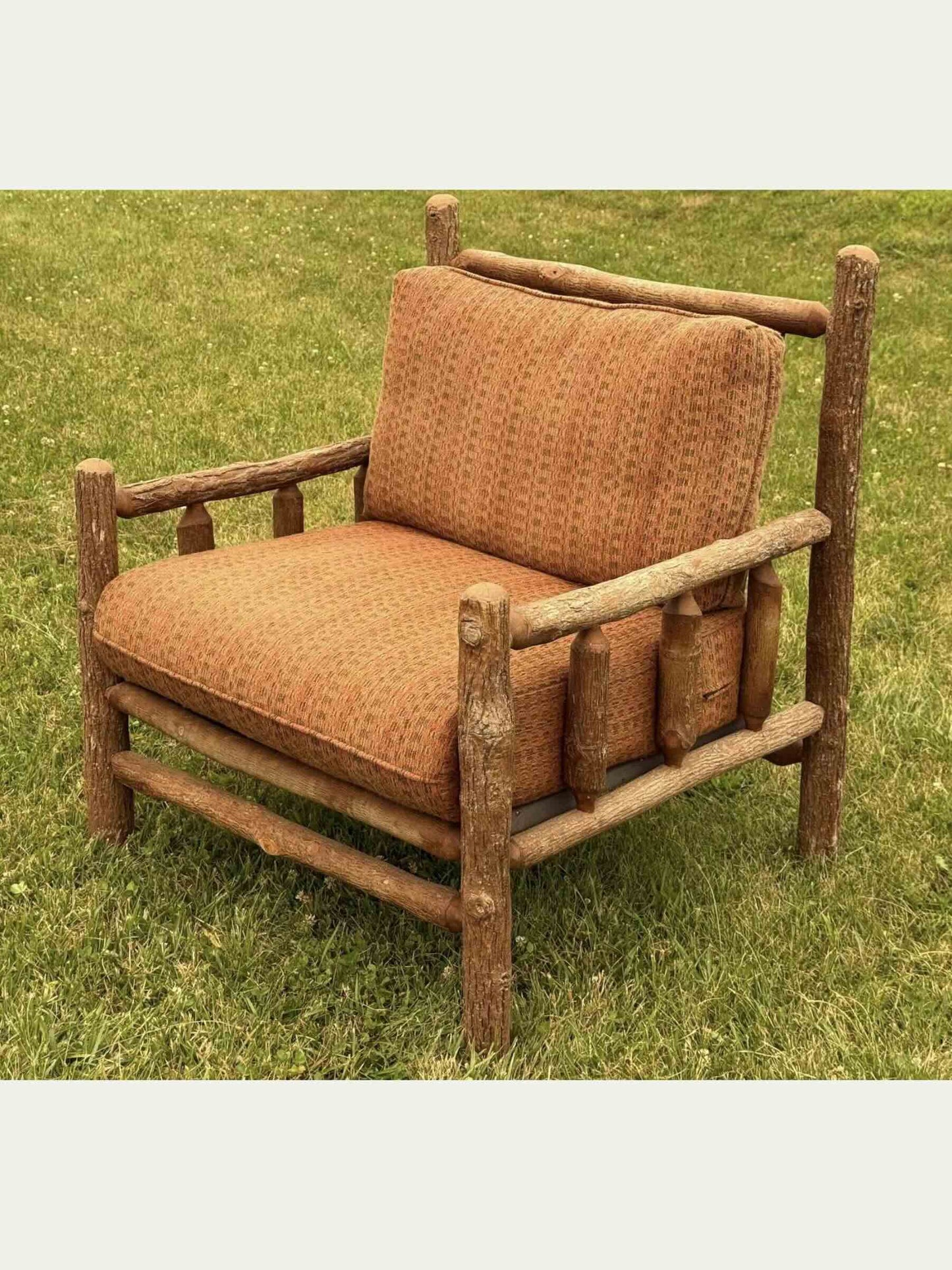 Set of Four Old Hickory "Old Faithful" Great Room Lounge Chairs
