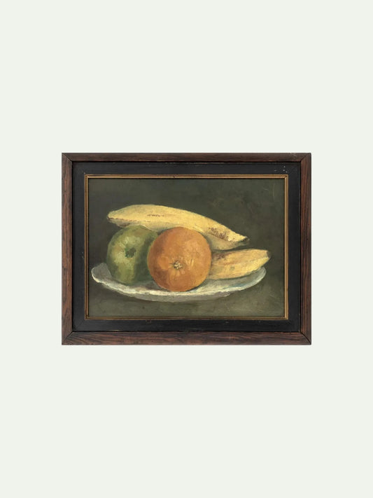 Fruit Still Life | Oil on Panel
