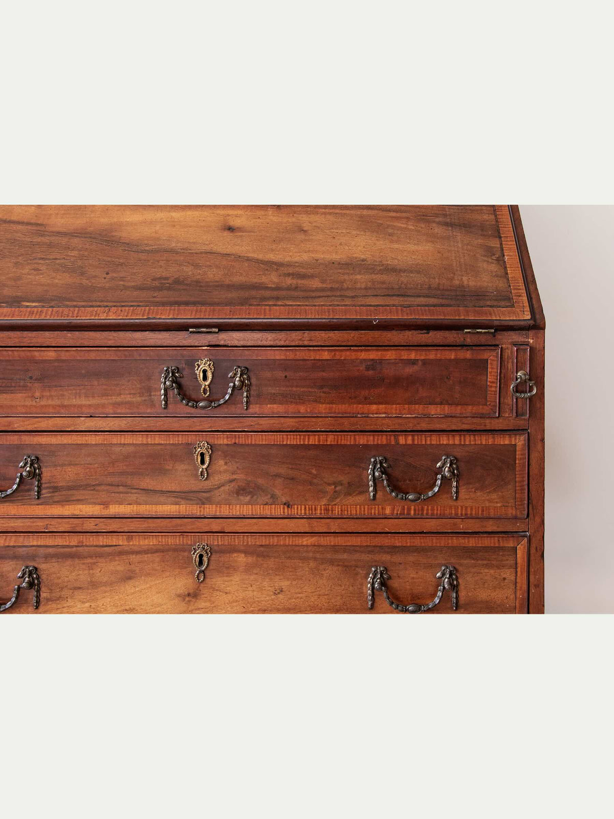 mahogany georgian slant desk 
