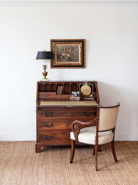 mahogany georgian slant desk 