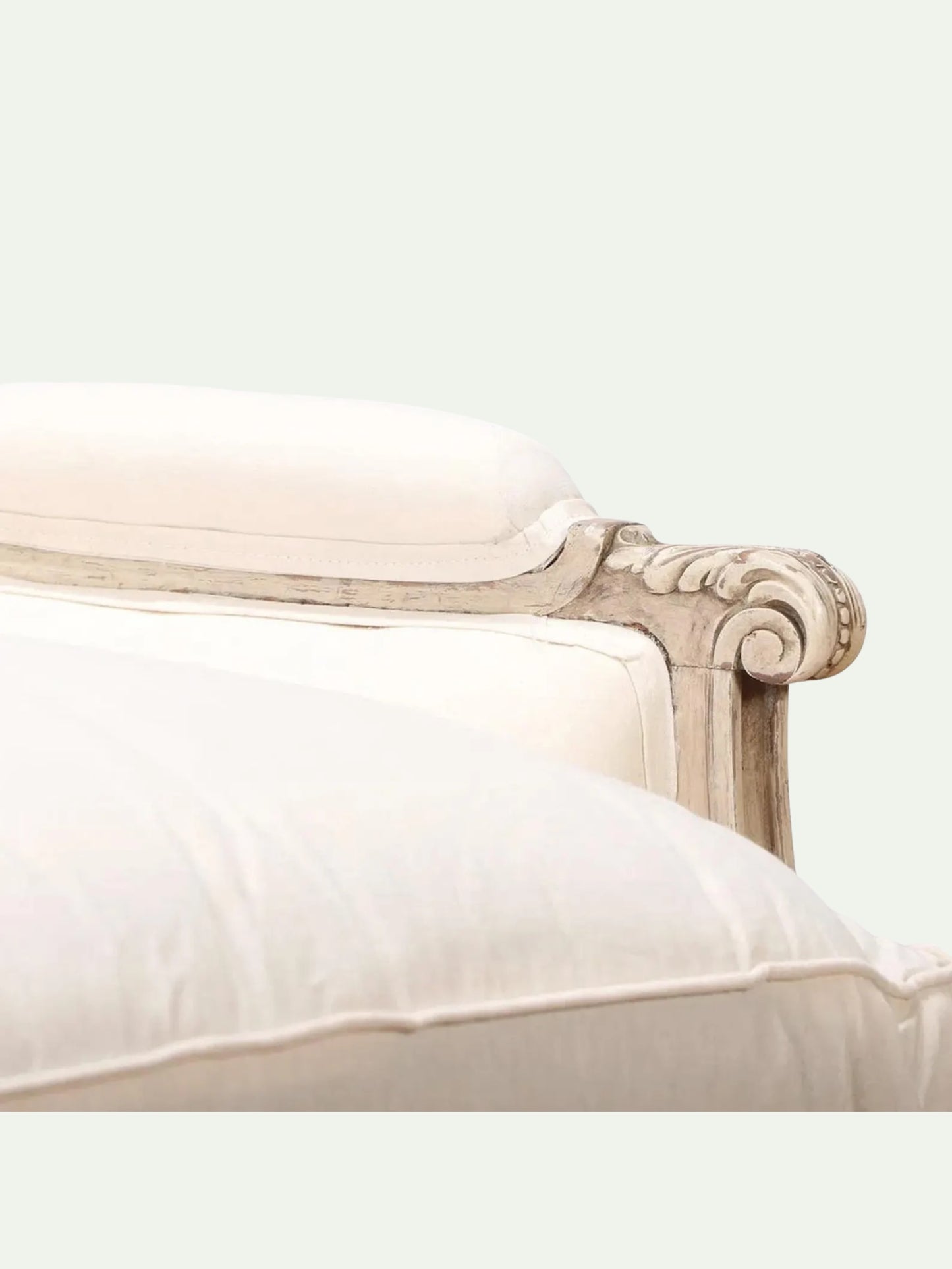 Louis XVI Style Painted Canapé Settee Attributed to Jansen | ca. 1945