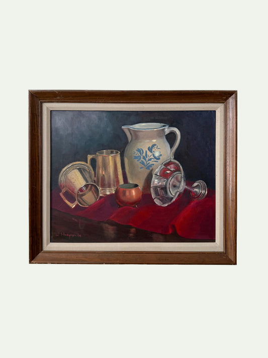 Oil on Canvas Still Life | Signed Marjorie Hodgson