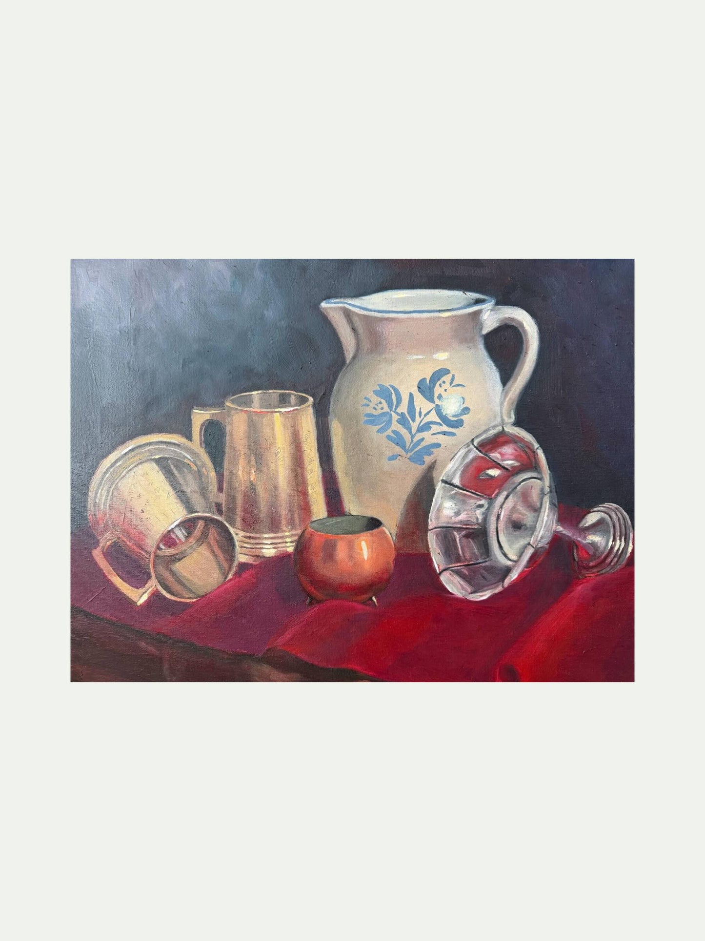 Oil on Canvas Still Life | Signed Marjorie Hodgson