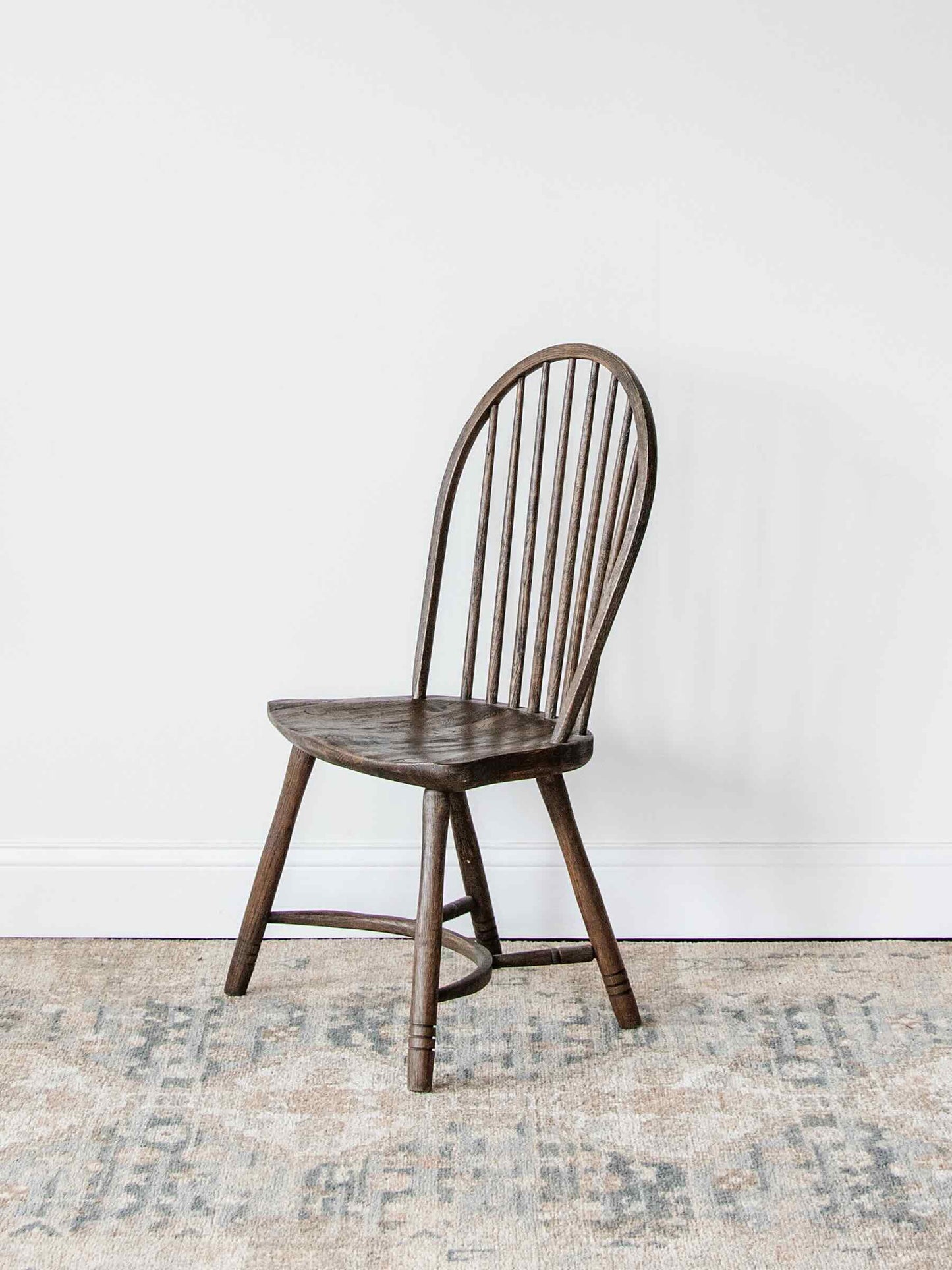 Set of 5 Hoop Back Handmade Windsor Chairs