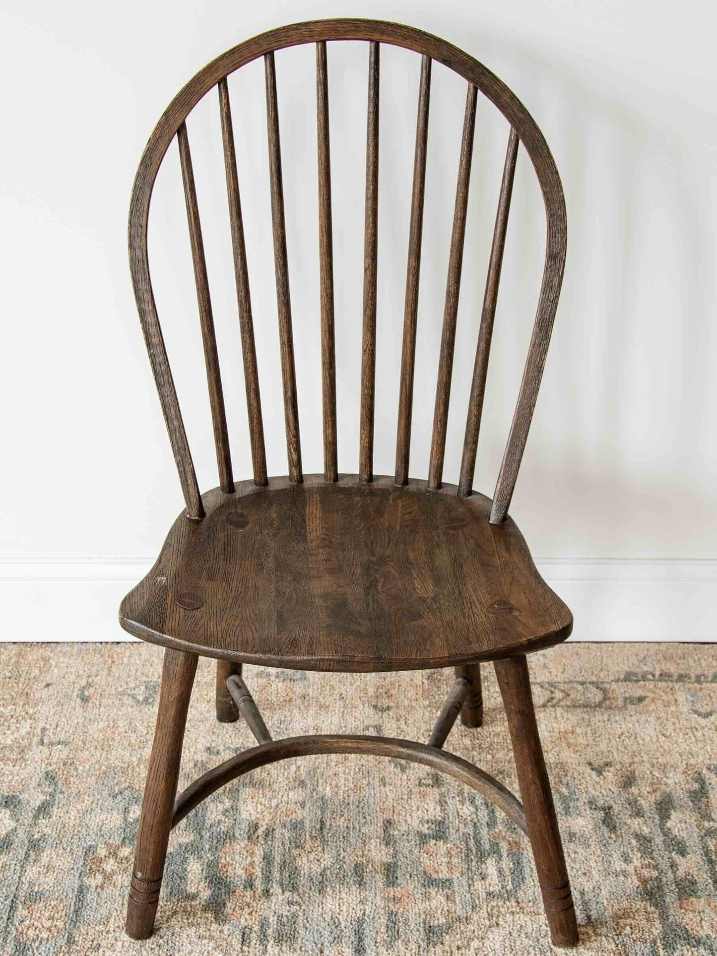 Set of 5 Hoop Back Handmade Windsor Chairs