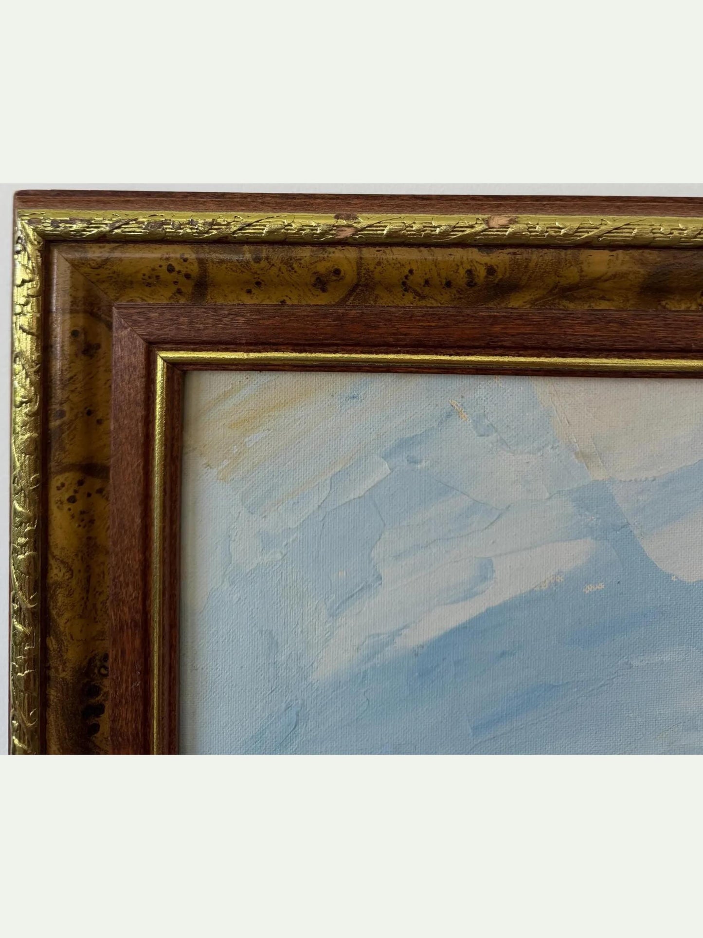 Vintage Oil on Board - Seguin Lighthouse, Maine